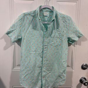 Crewcuts-by-jcrew Men's Green and Blue Shirt